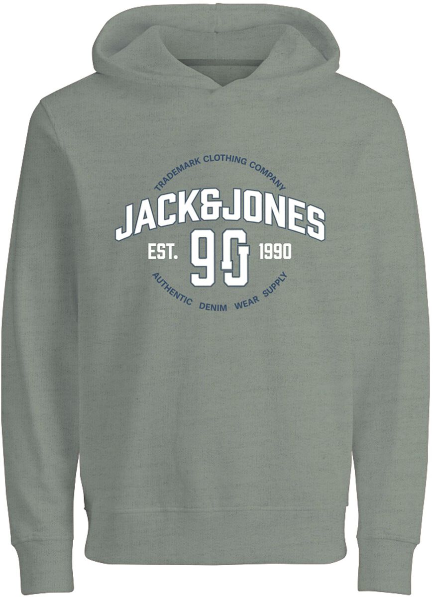 Jack & Jones Junior Kapuzenpullover - JJMinds Sweat Hood JNR - 140 bis 176 - für Jungen - Größe 176 - grün