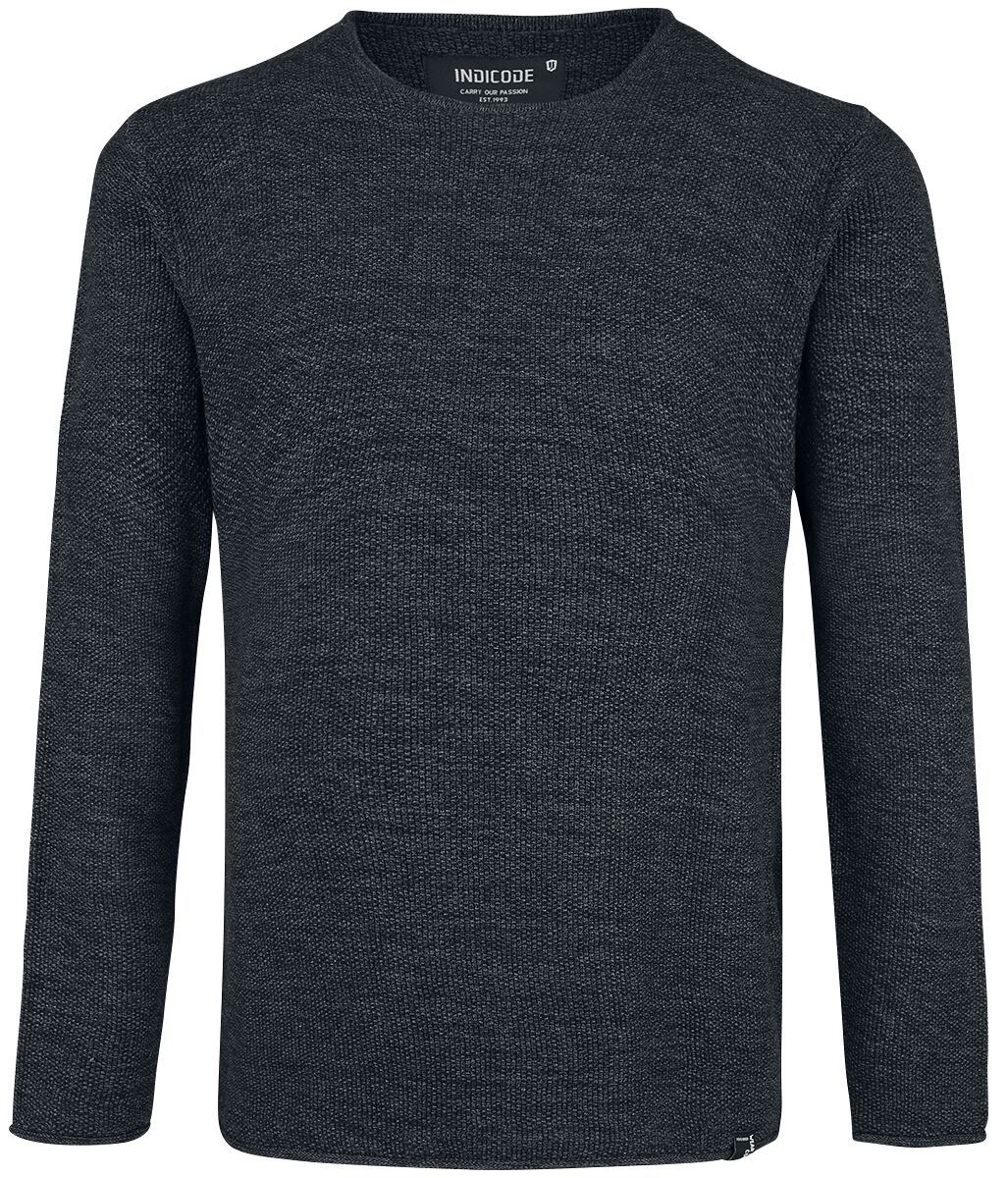 Indicode Sweatshirt - Kristian - S bis XXL - für Männer - Größe S - schwarz