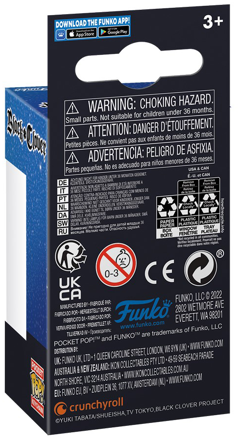 Black Clover Noelle Pocket Pop! Funko Pocket Pop! multicolor - 50.06% Rabatt