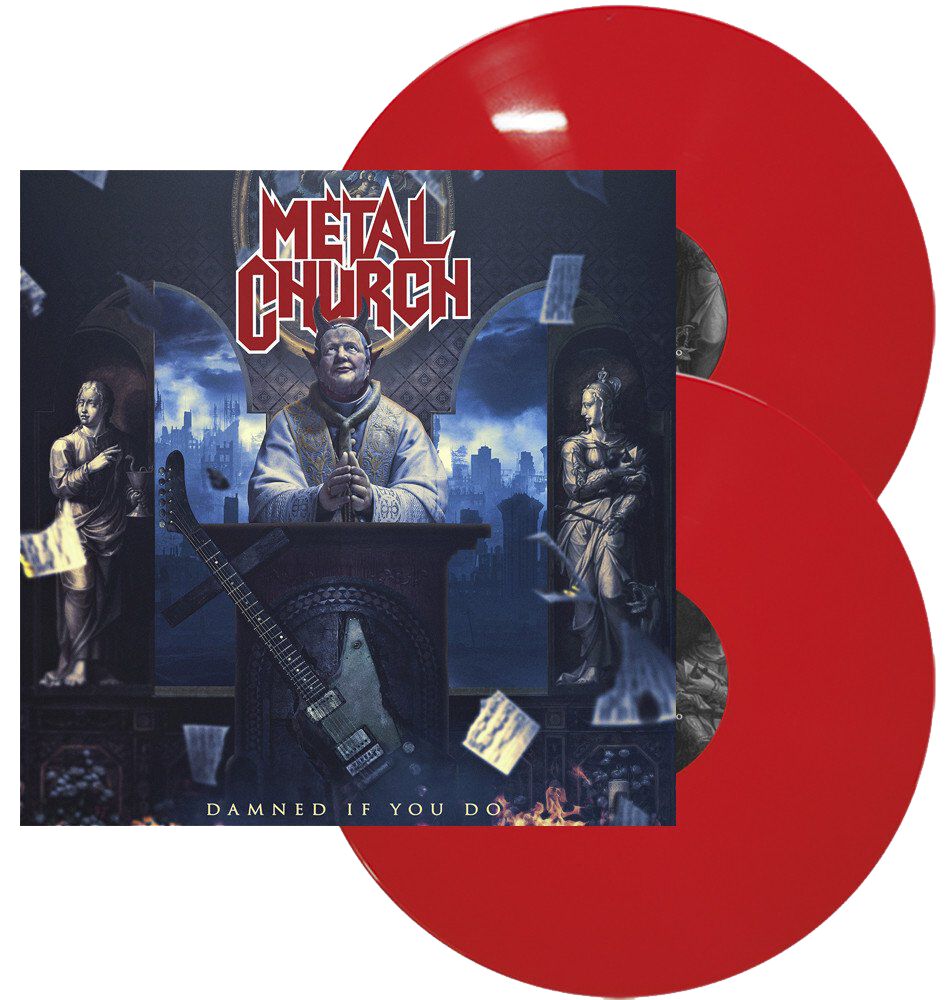 Metal Church Damned if you do LP red