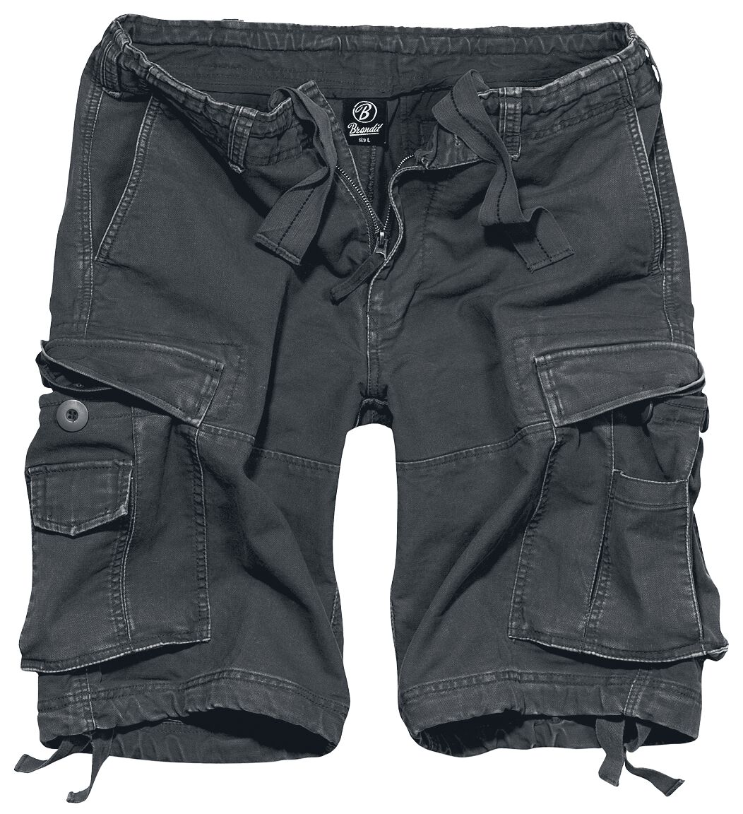 Brandit Vintage Shorts Short anthrazit in XL