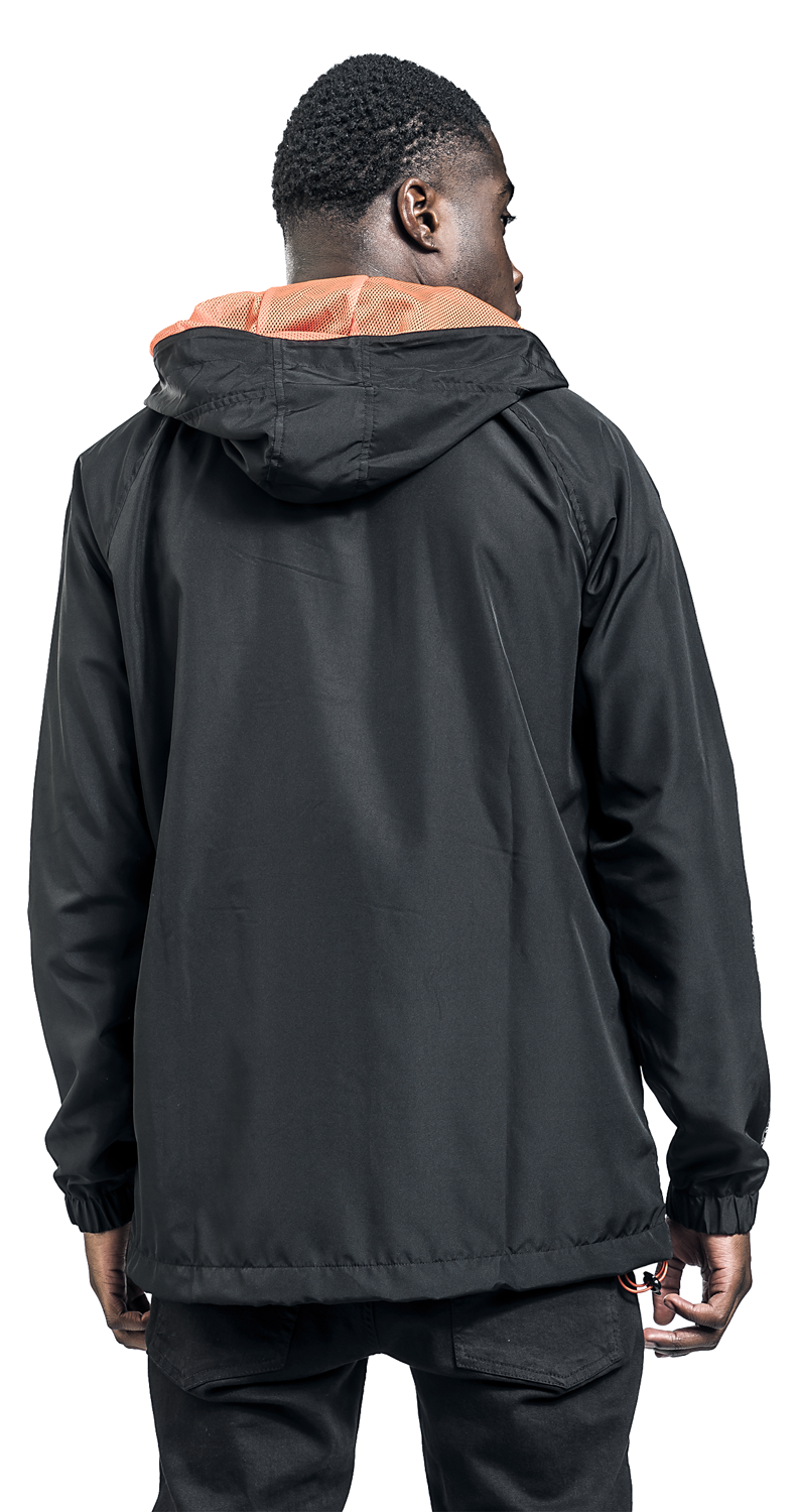 LEC Break The Meta Windbreaker schwarz orange