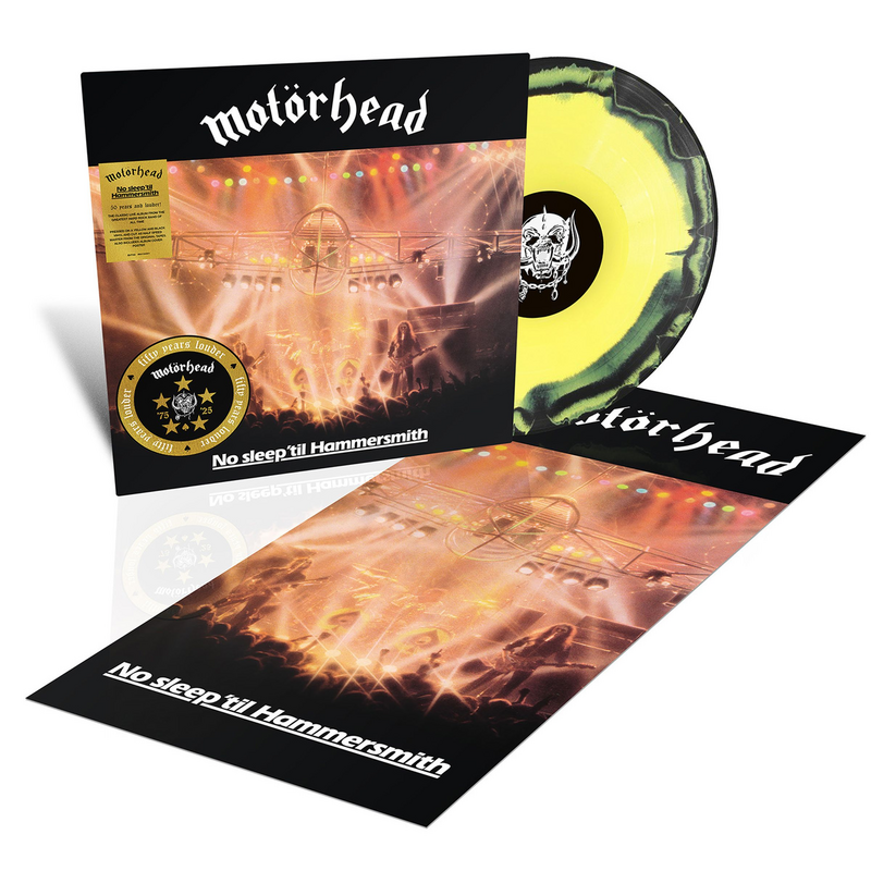 Motörhead  LP - No Sleep 'Til Hammersmith Live (50th Anniversary) -