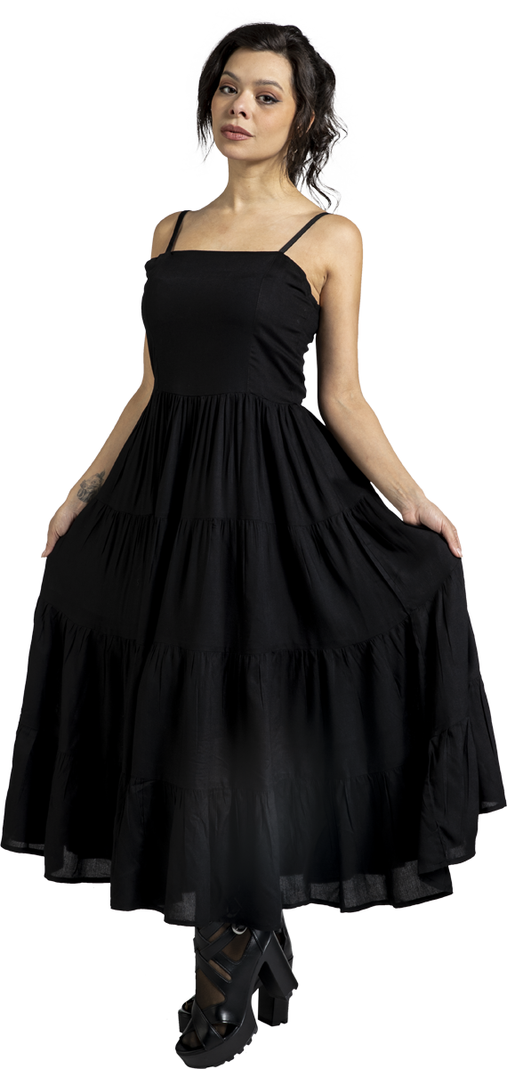 Thumbnail - Black Premium by EMP  Mittellanges Kleid schwarz in M