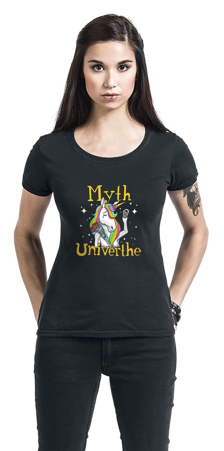 Goodie Two Sleeves Myth Univerthe T-Shirt schwarz