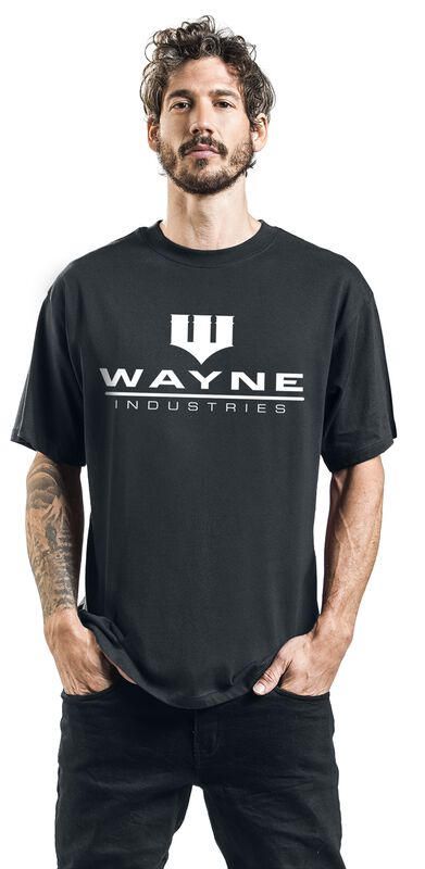 Männer Bekleidung Wayne Industries | Batman T-Shirt