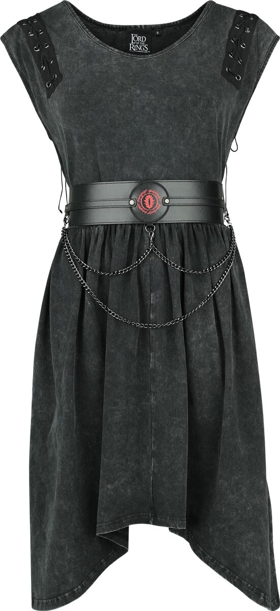 Der Herr der Ringe Kleid knielang - Mordor - S bis XXL - für Damen - Größe XL - schwarz  - EMP exklusives Merchandise!