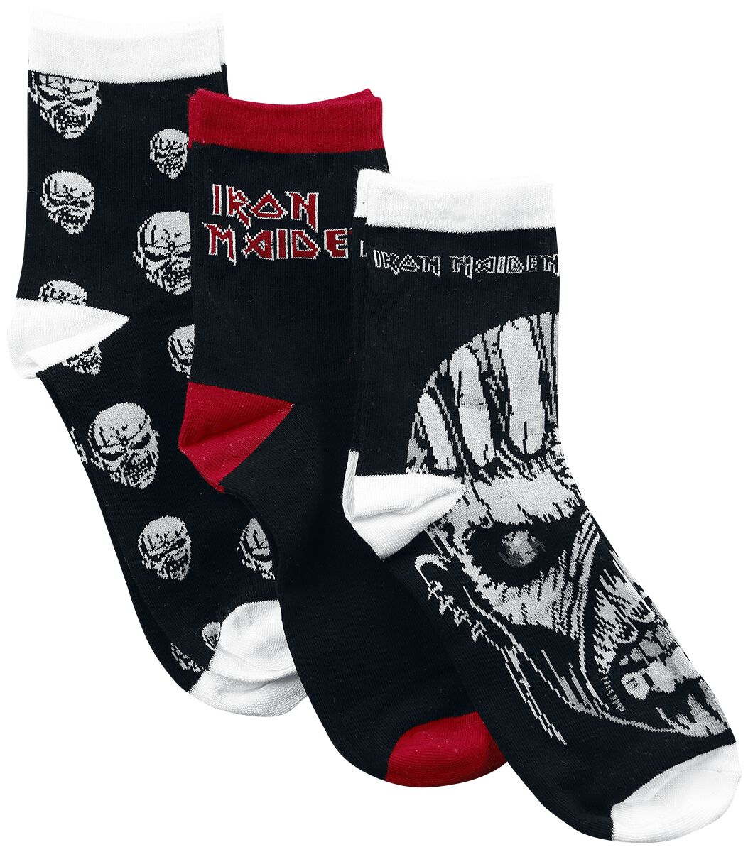 Iron Maiden Logo Socks multicolour
