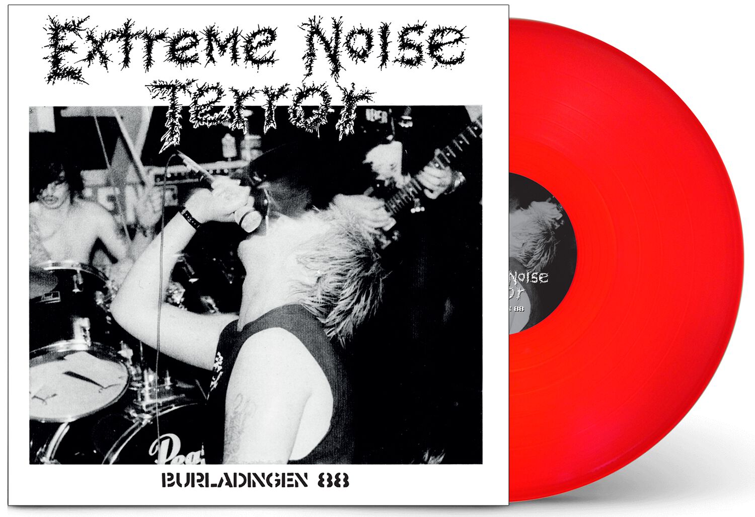 Extreme Noise Terror Burladingen 1988 LP red
