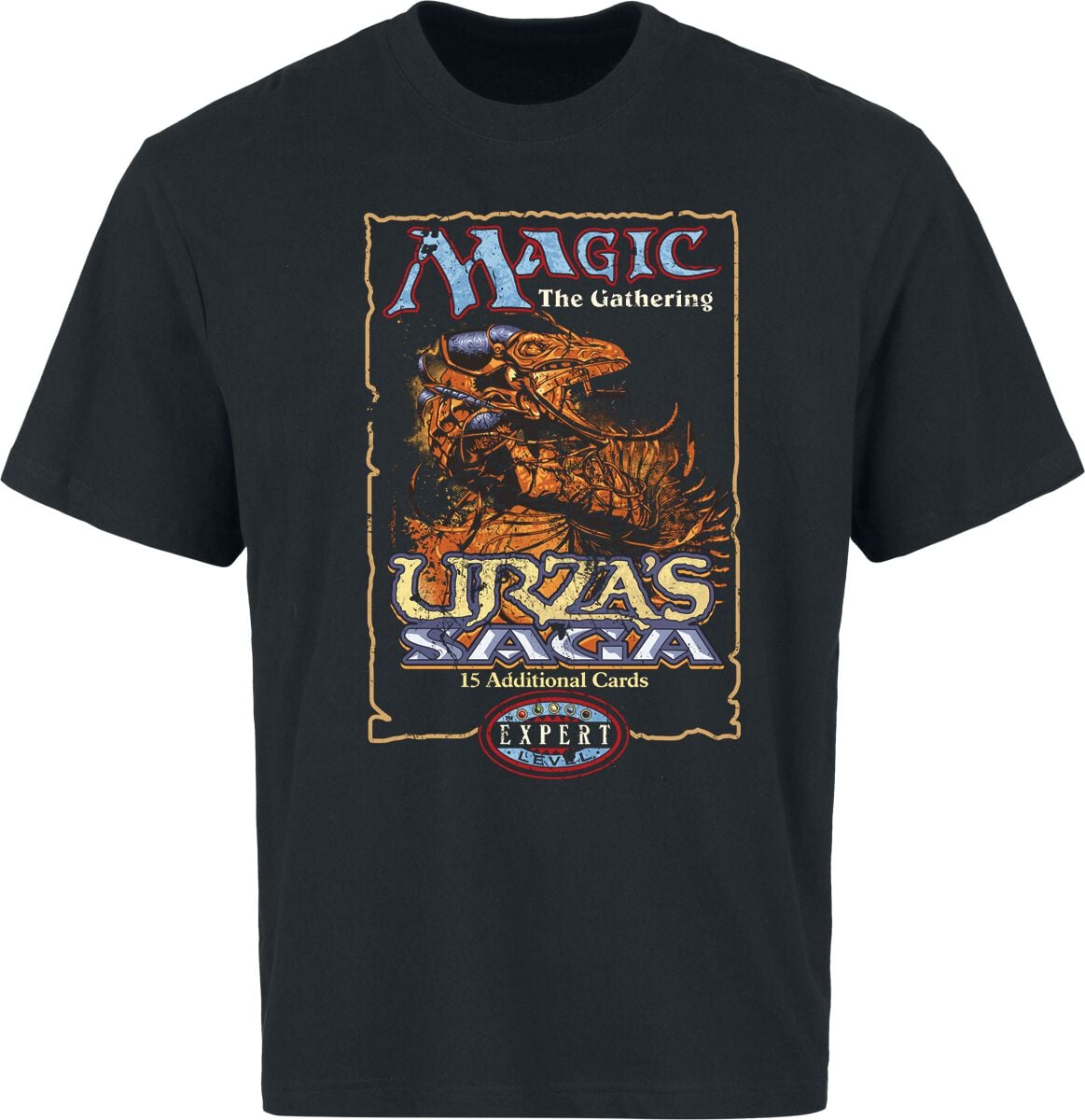 Magic: The Gathering - Gaming Oversized T-shirt - Dragon - Oversized - S tot 3XL - voor Mannen - zwart