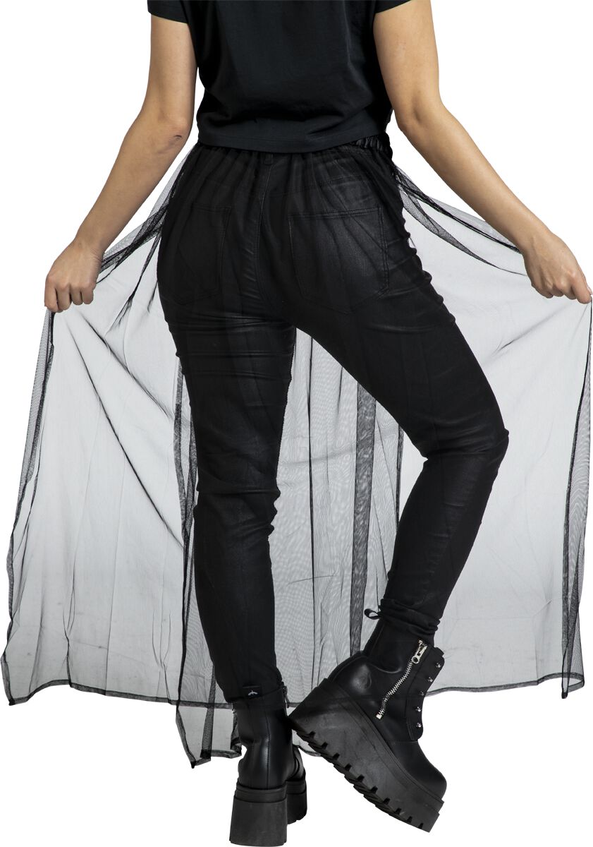 Transparent Skirt | Gothicana by EMP Langer Rock | EMP