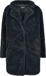 Ladies Oversized Sherpa Coat, Urban Classics, Kurzmantel