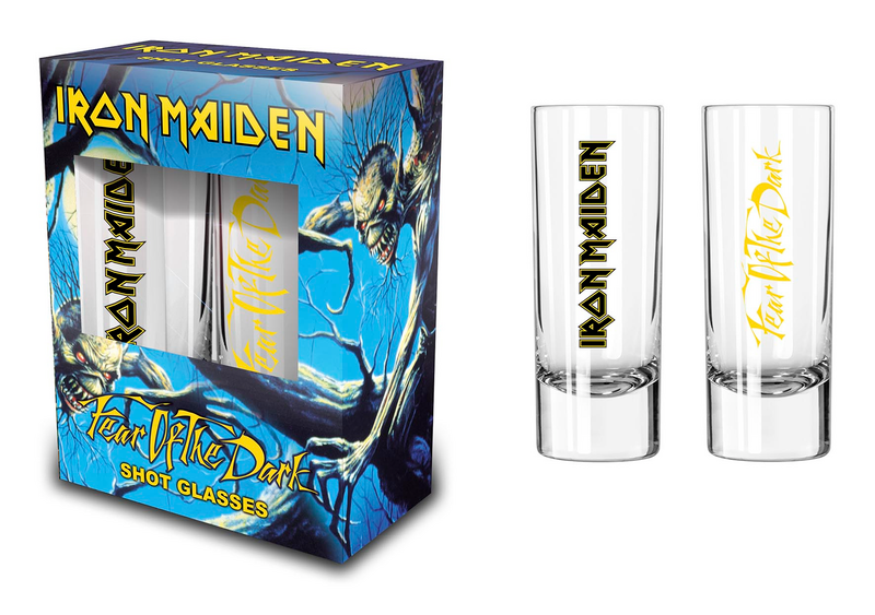 Iron Maiden  Shot Glasses Set - Fear Of The Dark - transparent