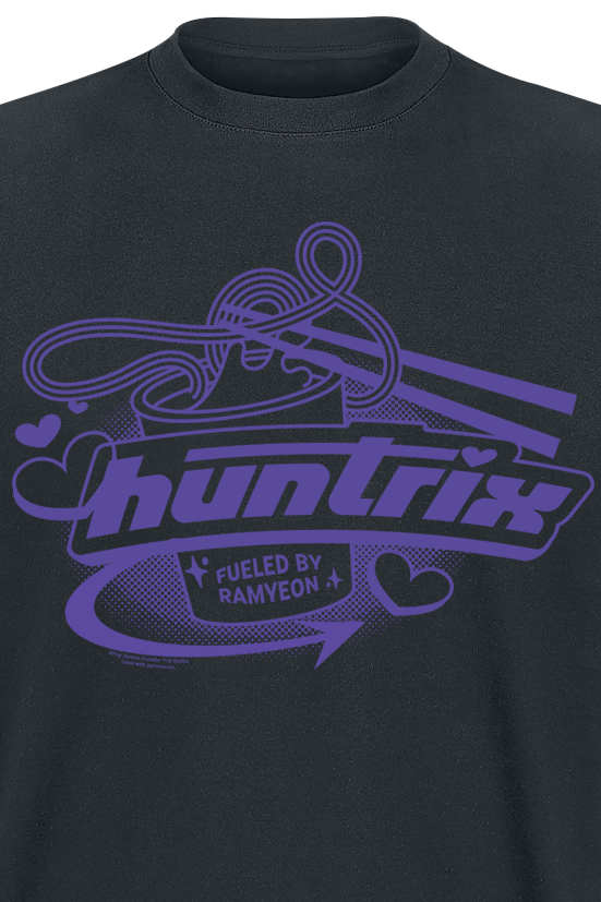 0199756479434 - Huntrix - Fueled By Ramyeon T-Shirt schwarz in M 0199756479434 - Huntrix - Fueled By Ramyeon T-Shirt schwarz in M
