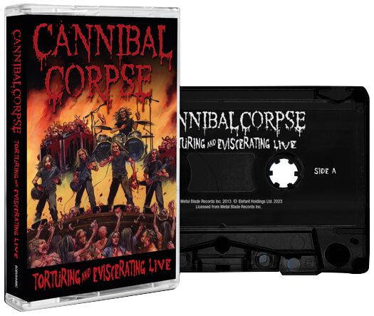 Cannibal Corpse Torture and evisceration live MC multicolor