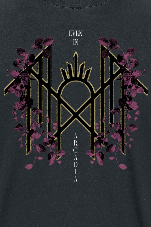 4068143383738 - Even In Arcadia T-Shirt schwarz in 4XL
