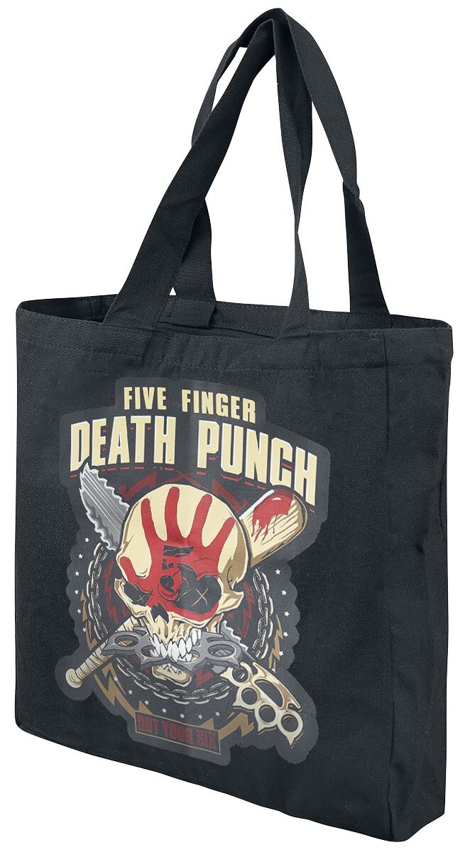 Five Finger Death Punch Got your six Shoulder Bag multicolour
