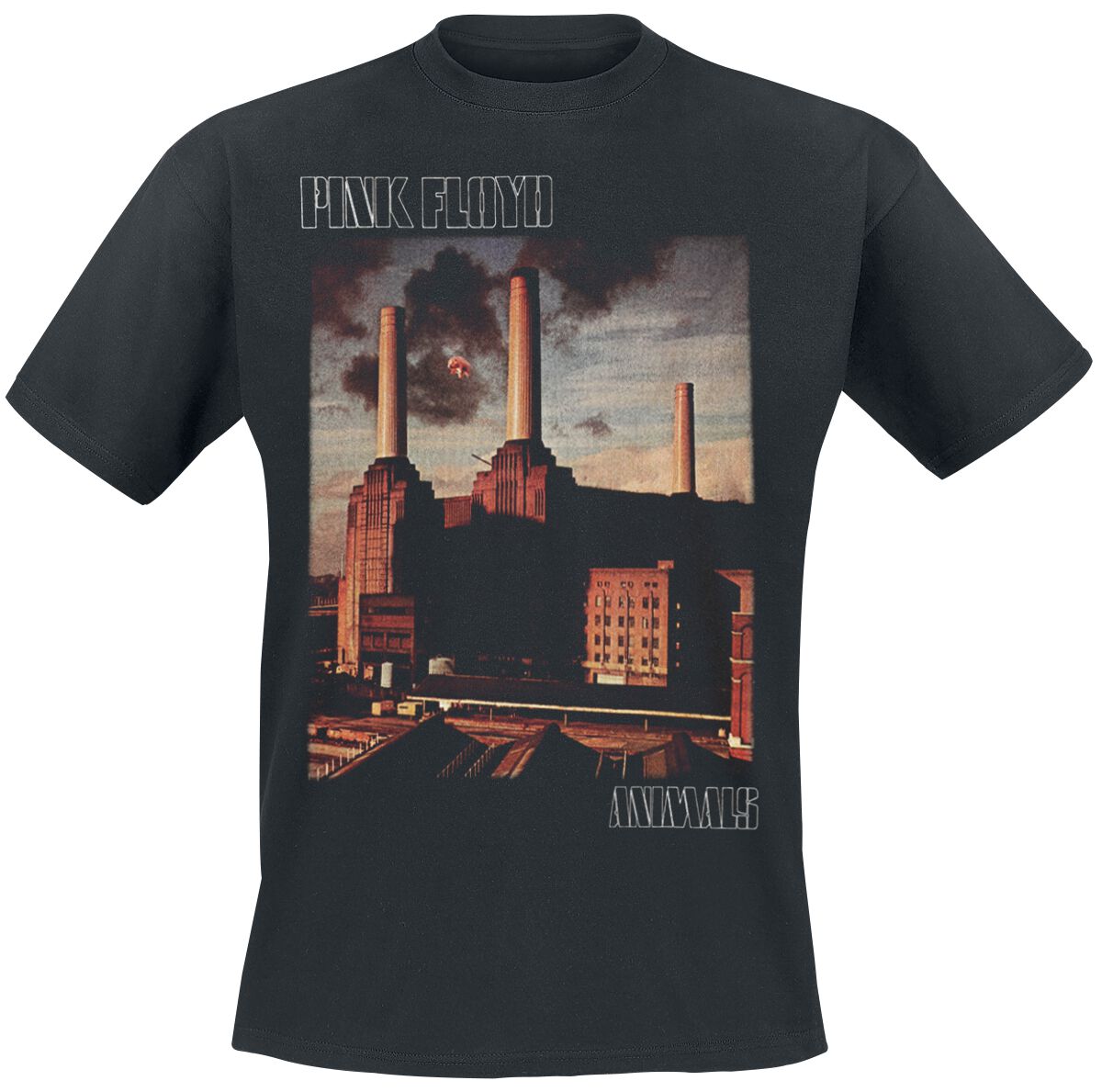 Pink Floyd T-Shirt - Animals - S bis 5XL - für Männer - Größe XL - schwarz  - Lizenziertes Merchandise!