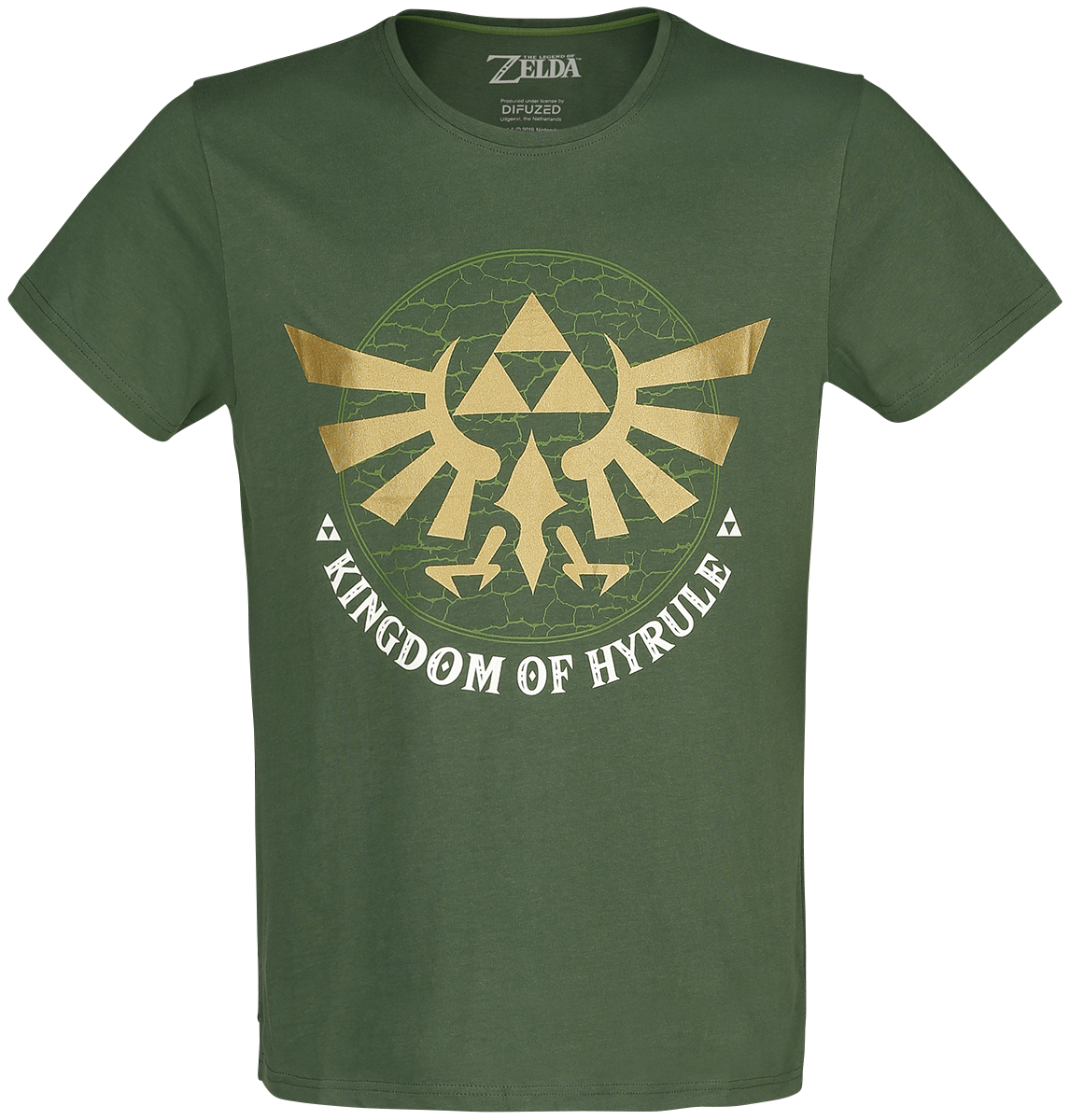 The Legend Of Zelda - Golden Hyrule - T-Shirt - green image