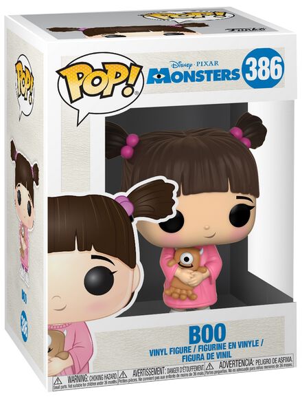 Die Monster AG - Figura Vinilo Boo 386 - ¡Funko Pop! - Unisex - multicolor 374039St 889698293921.0