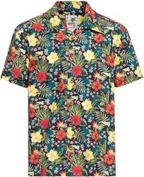 Tropical Hawaiian Style Shirt, King Kerosin, Kurzarmhemd