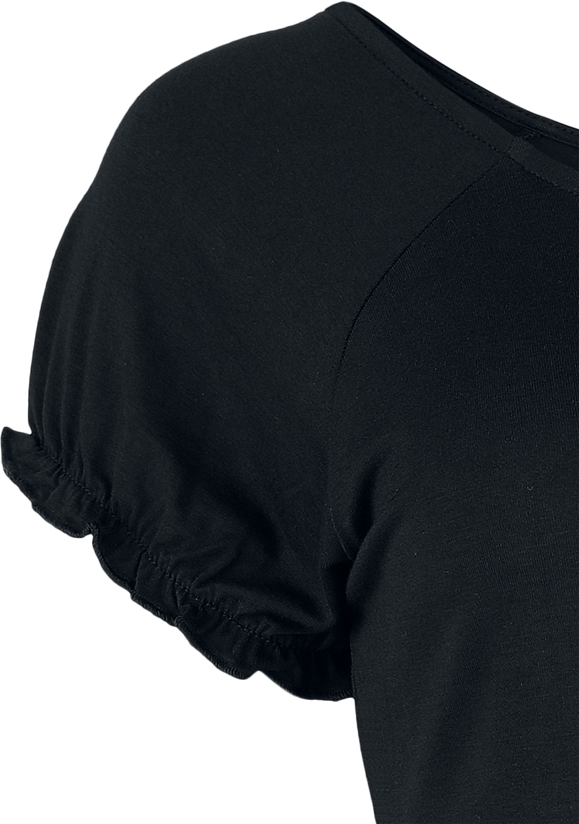 Thumbnail - RED by EMP Puff sleeve T-Shirt T-Shirt schwarz in L