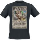Wanted Roronoa Zoro, One Piece, T-Shirt