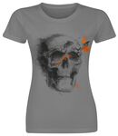 Ink Skull, RED by EMP, T-Shirt