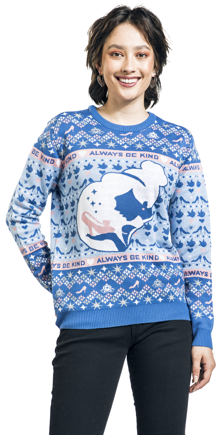 Cinderella Shoe Weihnachtspullover multicolor