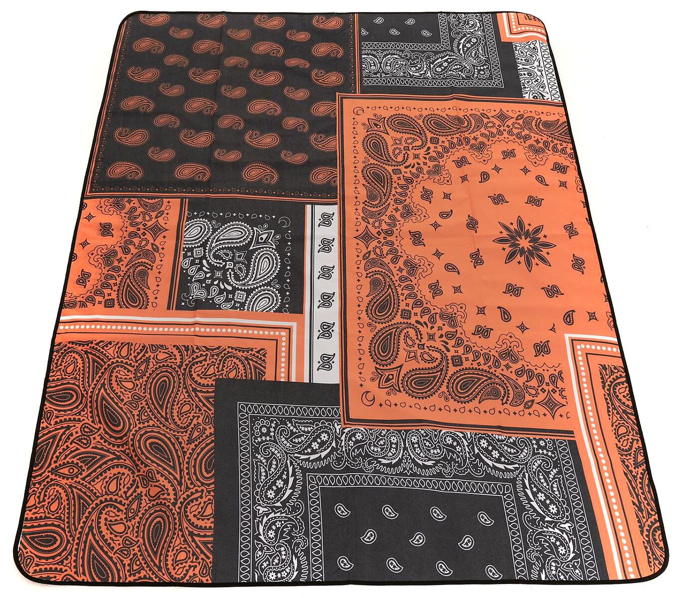 Urban Classics Bandana Patchwork Print Blanket Blankets multicolour