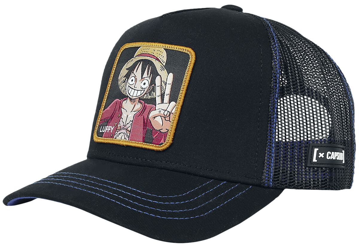 One Piece - Anime Cap - Capslab - Monkey D. Ruffy - für Männer - multicolor  - Lizenzierter Fanartikel
