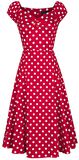 Dolores Doll Dress Polka, Collectif Clothing, Mittellanges Kleid