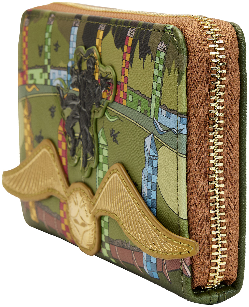 Harry Potter Loungefly - Goldener Schnatz Geldbörse multicolor