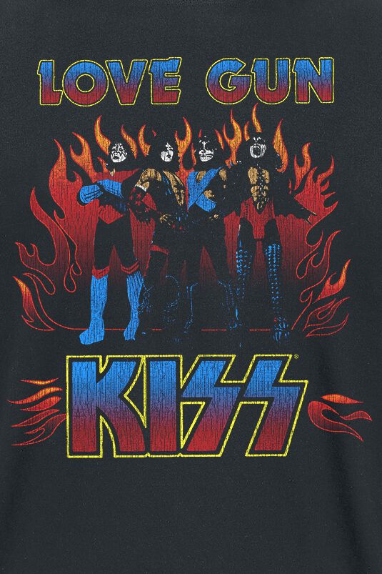 Love Gun T-Shirt schwarz von Kiss