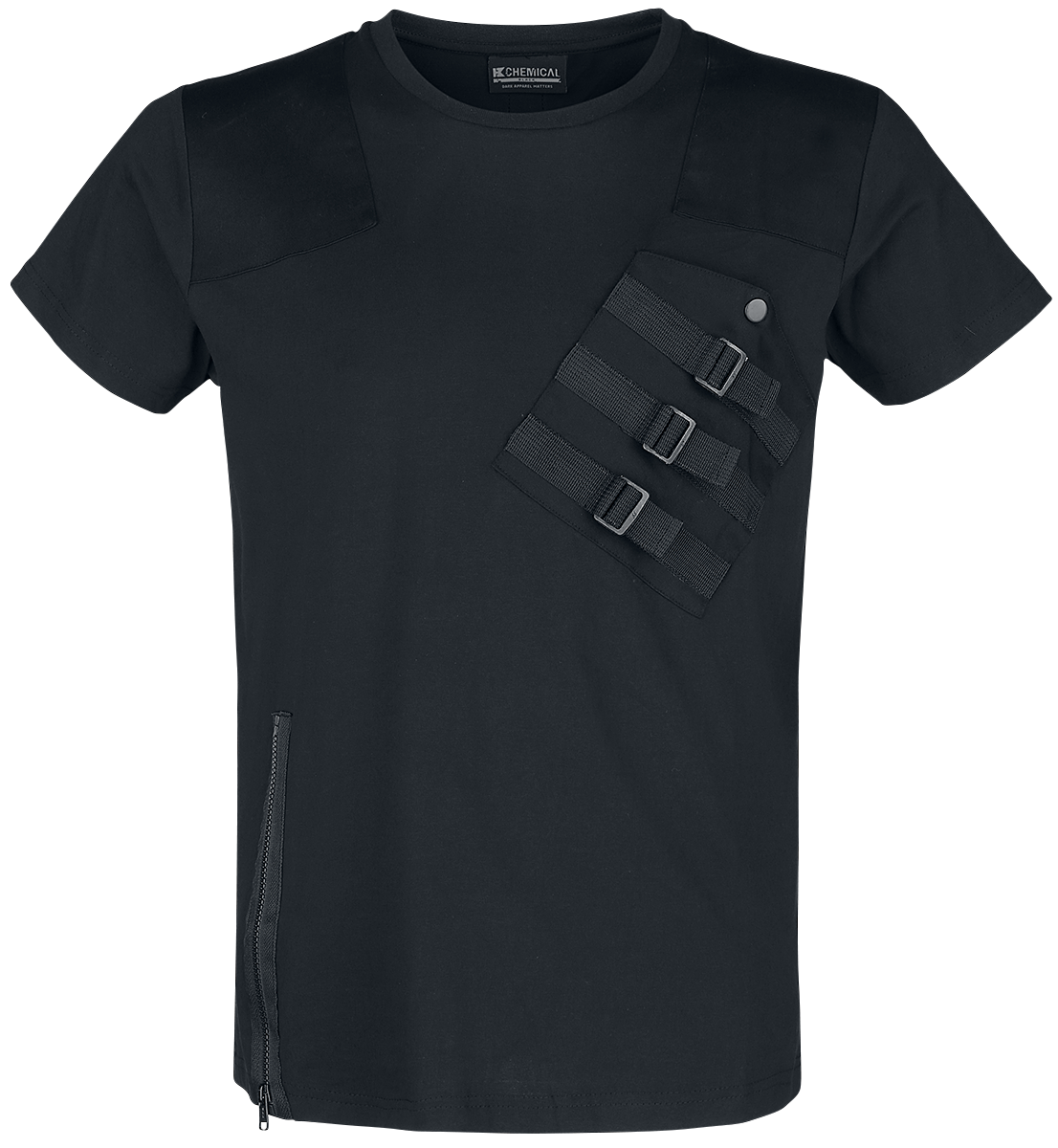 Chemical Black - Cadet Top - T-Shirt - schwarz