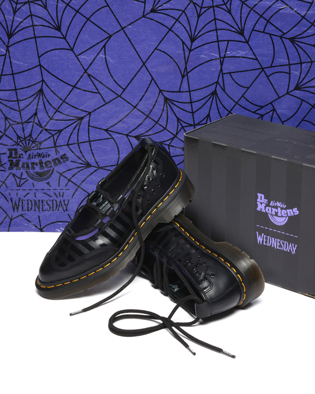 Thumbnail - Dr. Martens Elphie II WEDNESDAY Ballerina schwarz in EU39