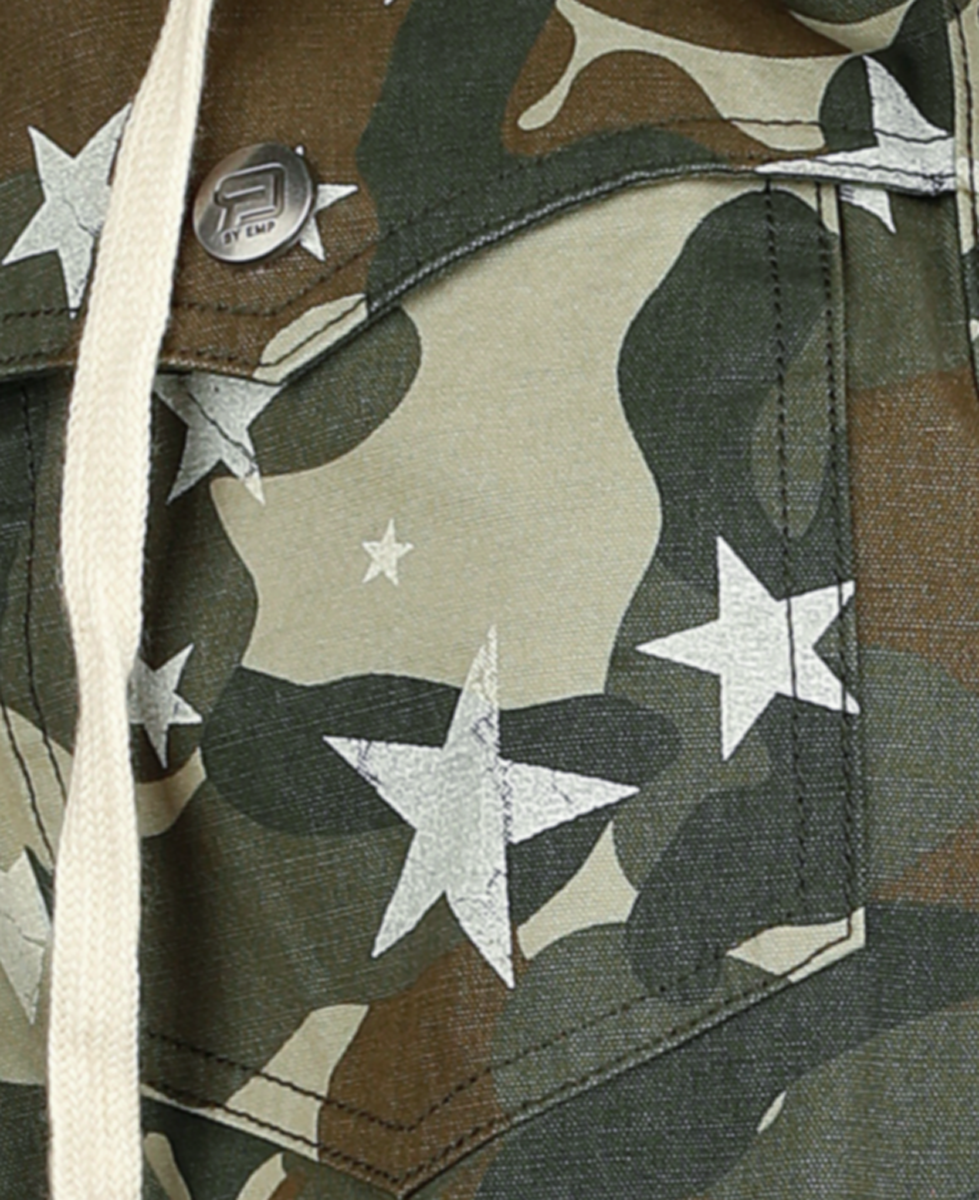 4068143253314 - Camo meet Stars Übergangsjacke multicolor in L