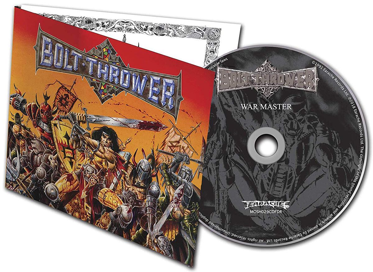 Image of Bolt Thrower War master CD Standard
