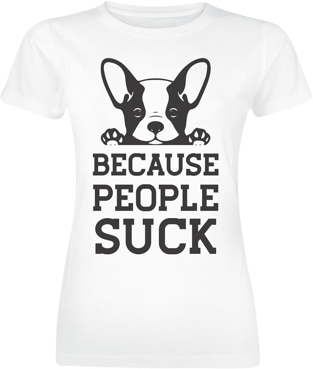 Tierisch Dogs – Because People Suck T-Shirt weiß Tierisch Dogs – Because People Suck T-Shirt weiß