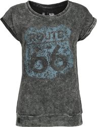 Rock Rebel X Route 66 - T-Shirt, Rock Rebel by EMP, T-Shirt