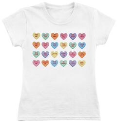 Kids Sweet Heart Candy Shirt, Mister Tee, T-Shirt