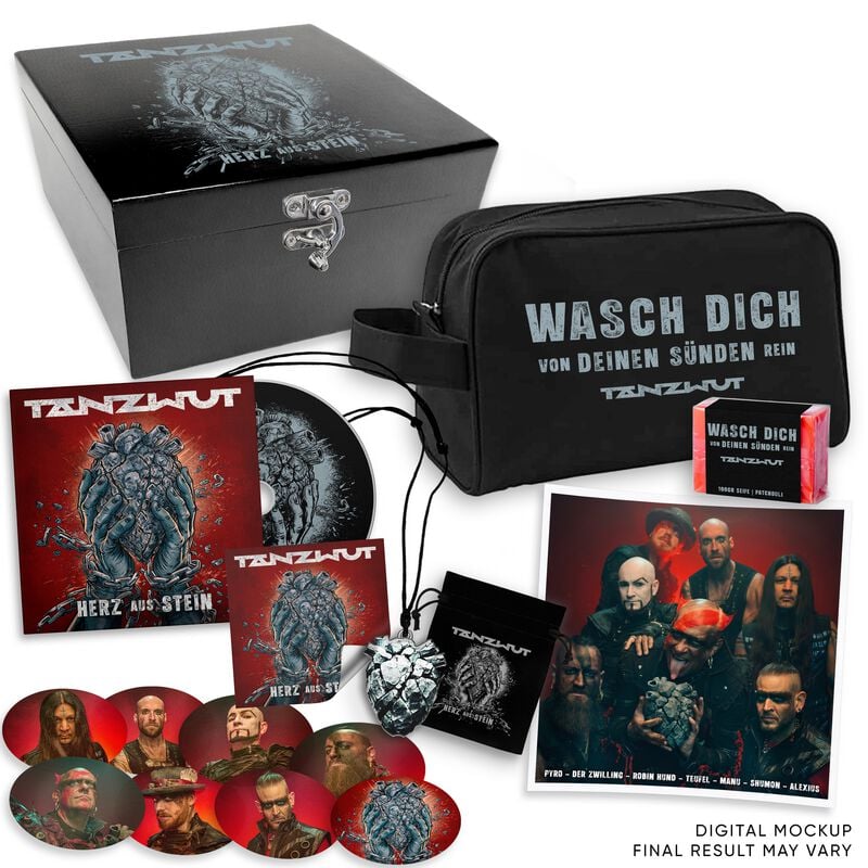 CD  de Tanzwut - Herz aus Stein - pour Indifférent - Standard