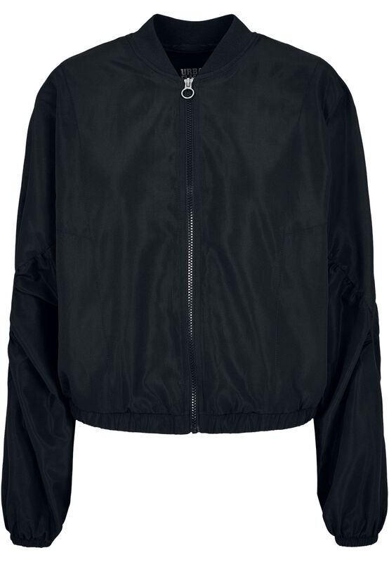 Ladies Recycled Batwing Bomber Jacket
