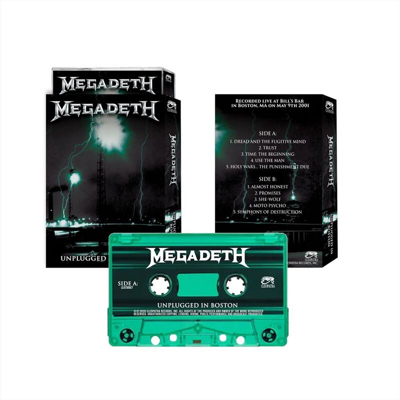 Unplugged In Boston von Megadeth - MC (Standard)