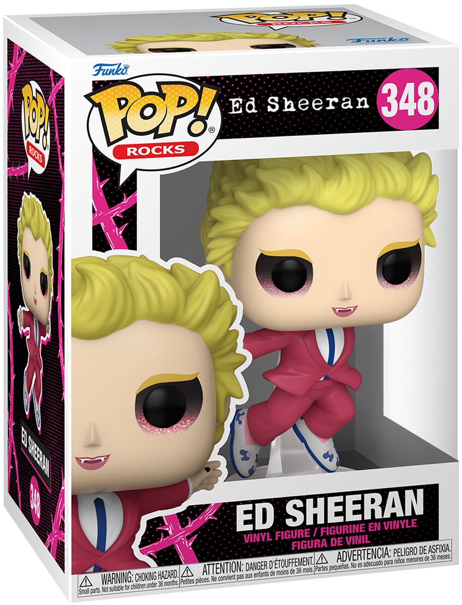 Ed Sheeran Ed Sheeran Rocks! Vinyl Figur 348 Funko Pop! multicolor