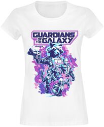 Vol. 3 - Neon Crew, Guardians Of The Galaxy, T-Shirt