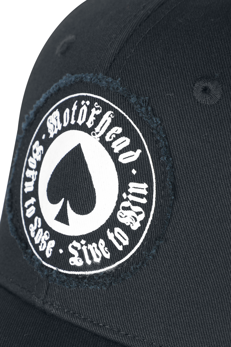 Thumbnail - Motörhead Born To Lose - Baseball Cap Cap schwarz