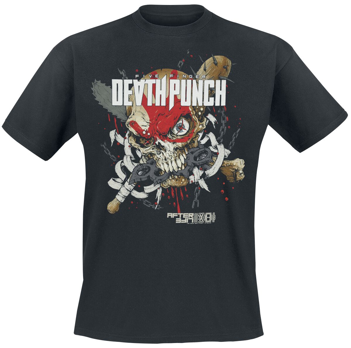 Five Finger Death Punch T-Shirt - AfterLife - S bis XXL - für Männer - Größe S - schwarz  - Lizenziertes Merchandise!