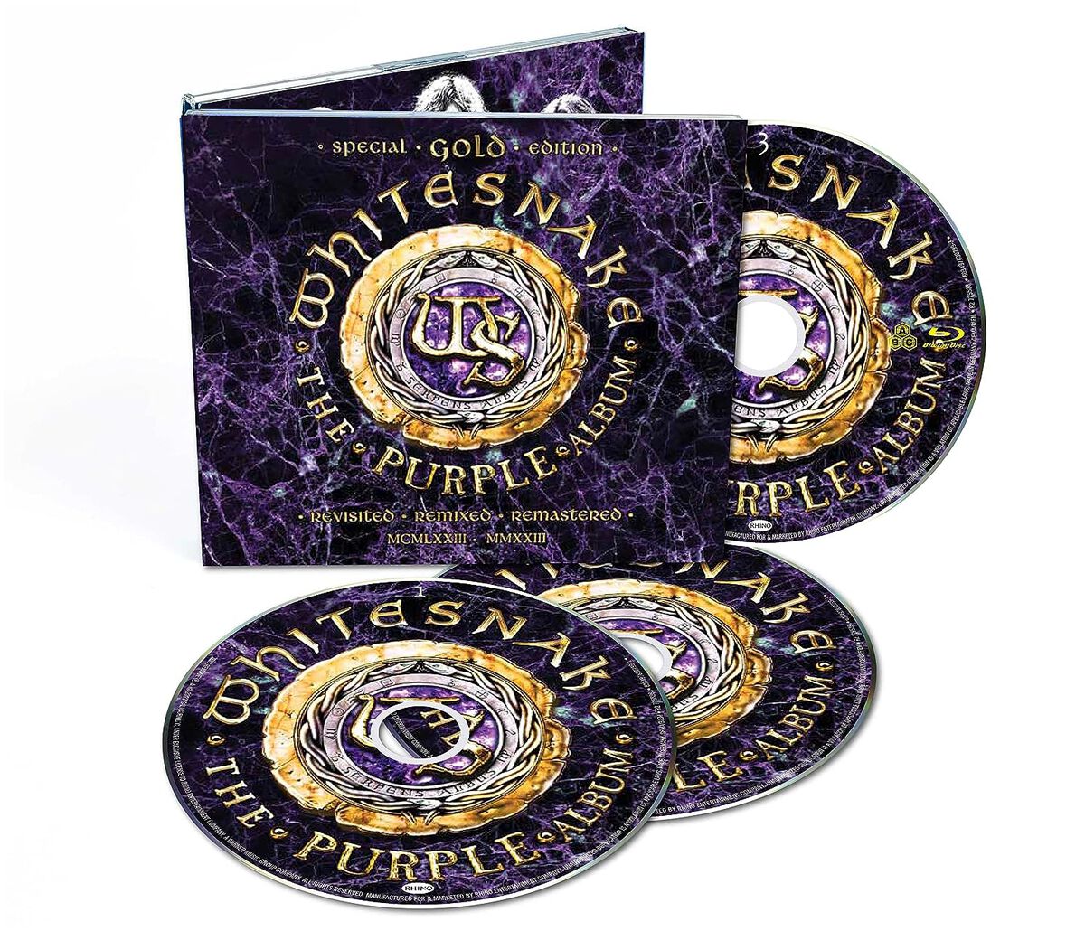 Levně Whitesnake The purple album: Special gold edition 2-CD & Blu-ray standard