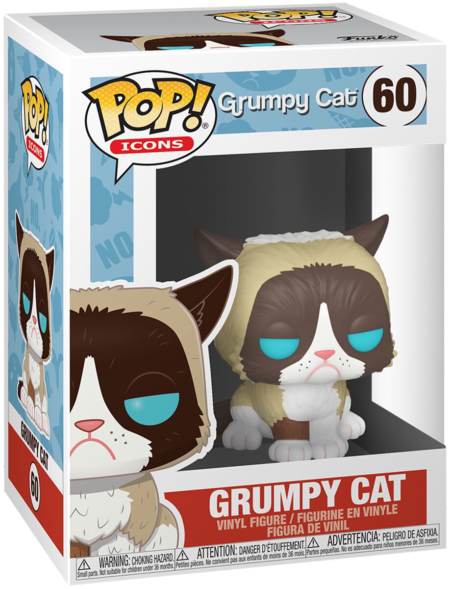 Grumpy Cat Grumpy Cat Vinyl Figur 60 Funko Pop! multicolor – 33.36% Rabatt